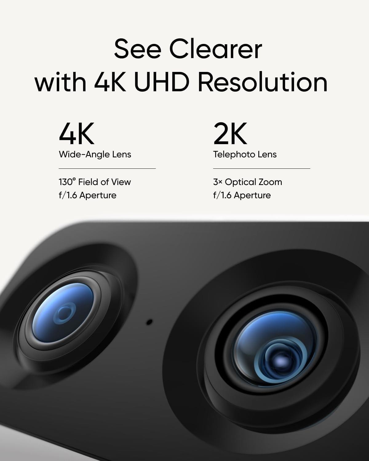 eufy Security Indoor Cam S350 4K UHD Dual Camera AI Tracking Wi-Fi 6 Excellent