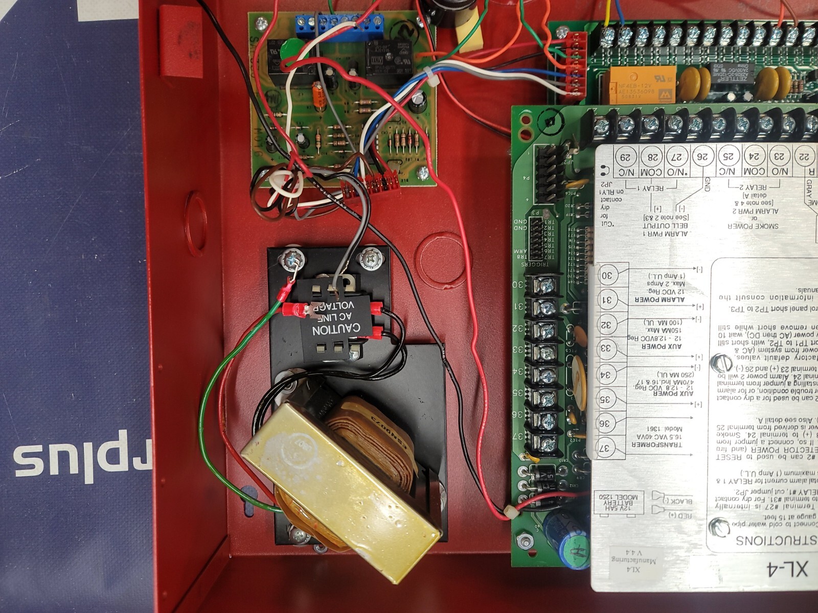 FBII XL-4CPO Burglary Fire Alarm System New In Box No Keypad Included.