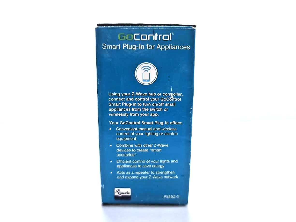 ?Go Control Smart Plug-in For Appliances PS15Z-2 Z-Wave – NEW OLD STOCK?