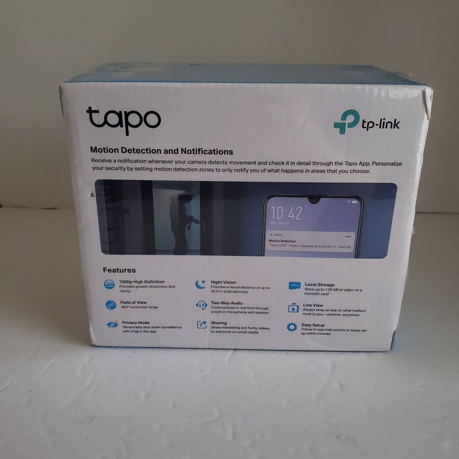 NEW Tp-link 1080p H.264 Pan Tilt Home Security Wi-fi Camera Tapo C200 tapoc200
