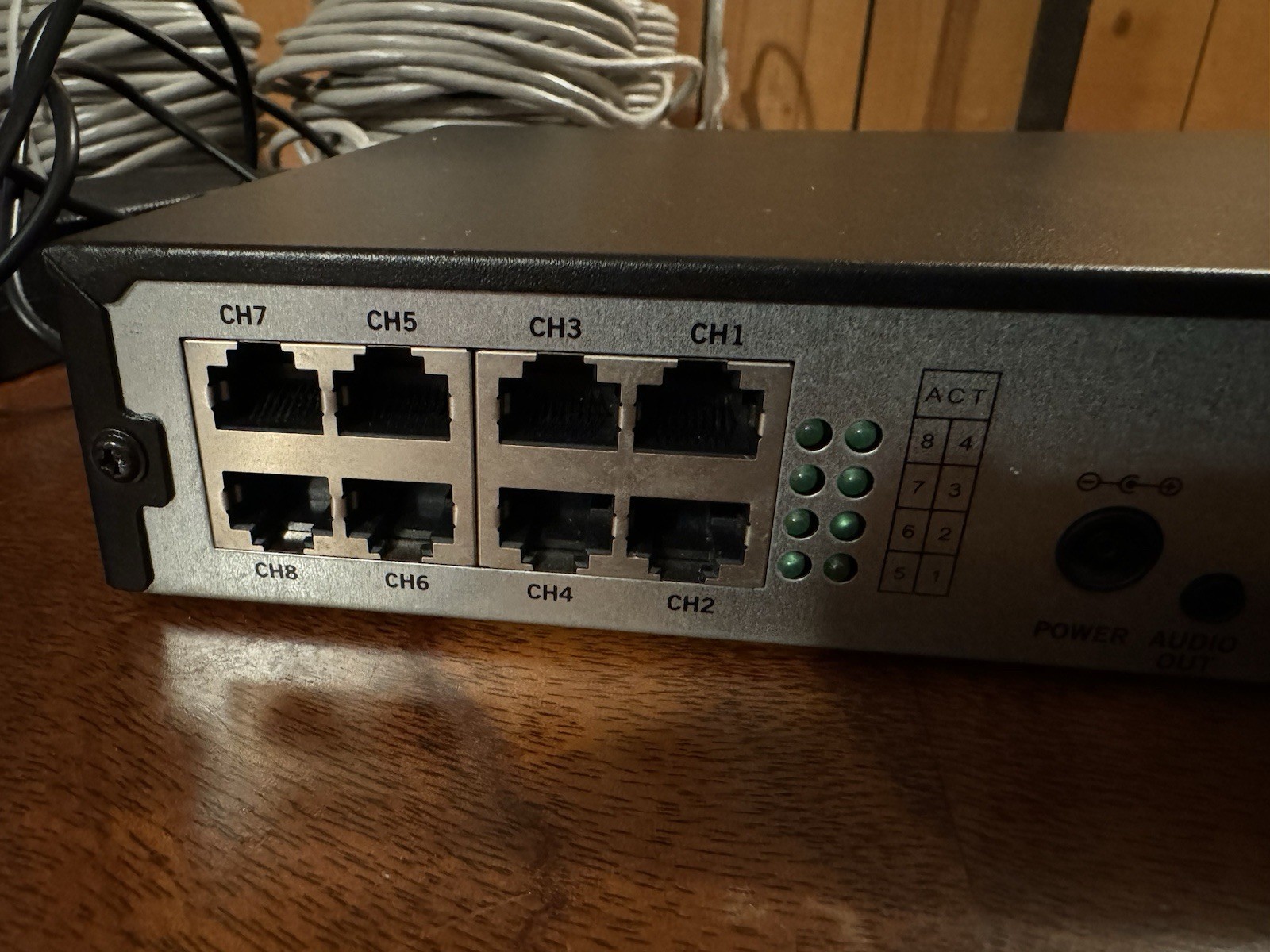 4k Night Owl NVR -ic82-8-jun 2tb Six Cw-ic8-bu-1s Cameras Full Security System.