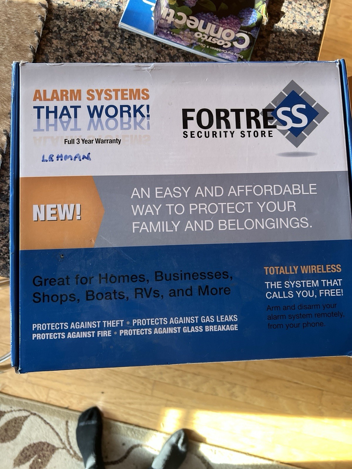 Fortress WiFi Wireless Pro Alarm System Home Business Shop RV. NIB