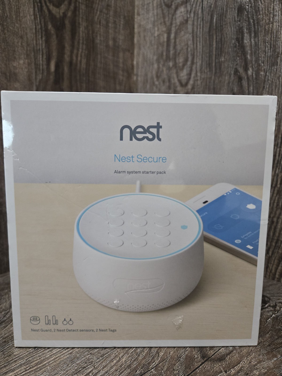 Nest H1500ES Secure​ ​Alarm​ ​System​ ​Starter​ ​Pack – White