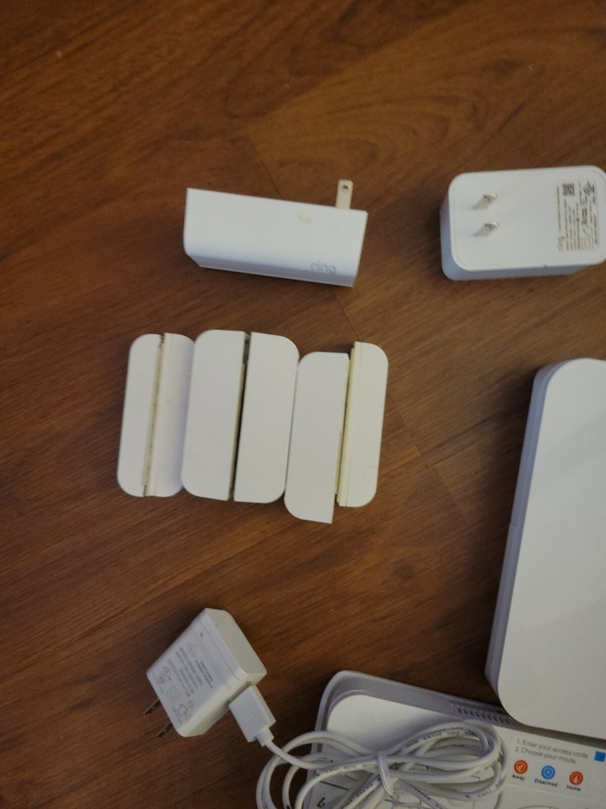 Ring Wireless Indoor 10 Pc Alarm Security System Set 1st Generation 10 Batteries