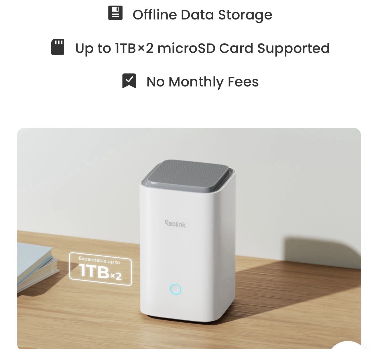 Reolink Home Hub with 64G microSD Card Security Center
