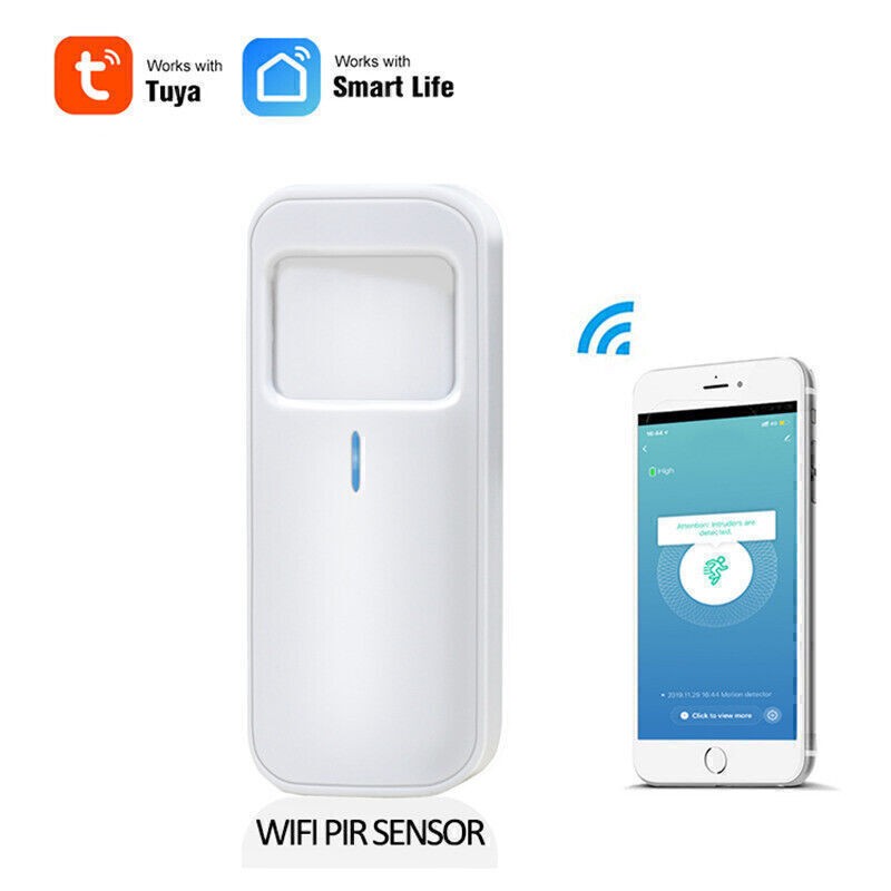 Smart Life WIFI Motion Sensor Passive Infrared Detector Security Burglar Alarm