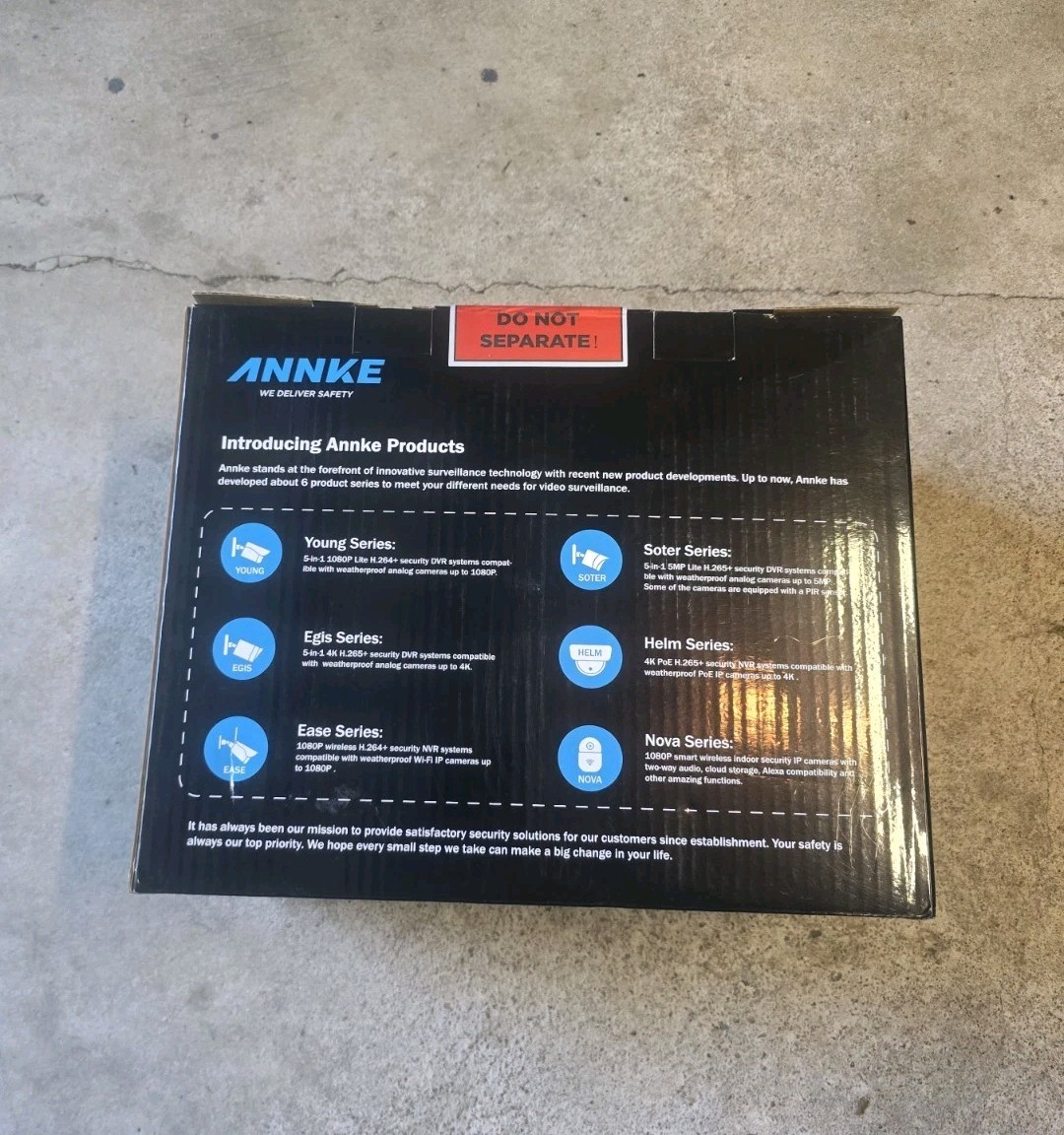 New ANNKE 5MP 5 N 1 Soter Series Security Camera System 8CH DVR 1TB Hard Drive