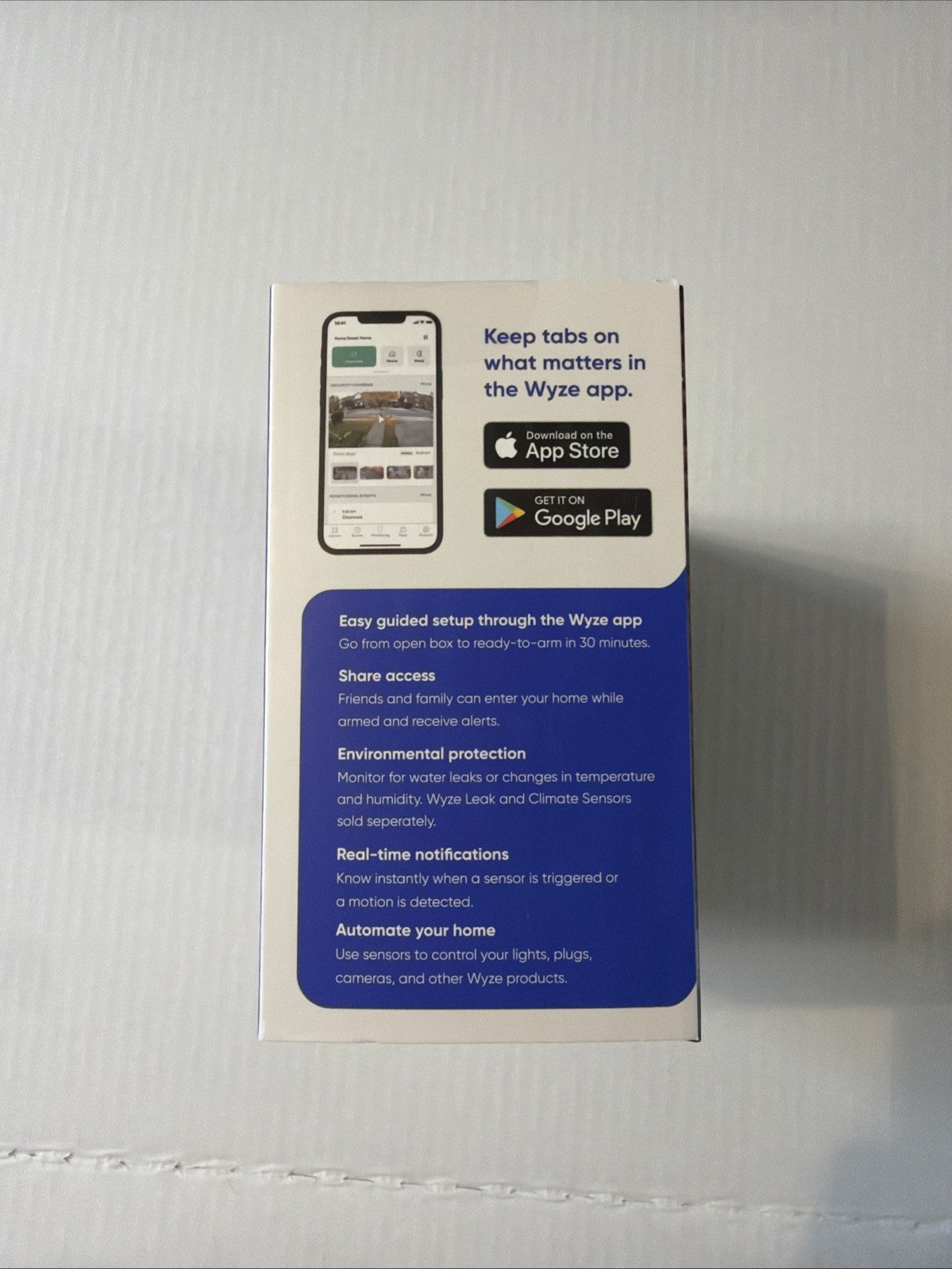 Wyze Home Security System Core Kit with Hub, Keypad, Motion, 2 Entry Sensors NEW