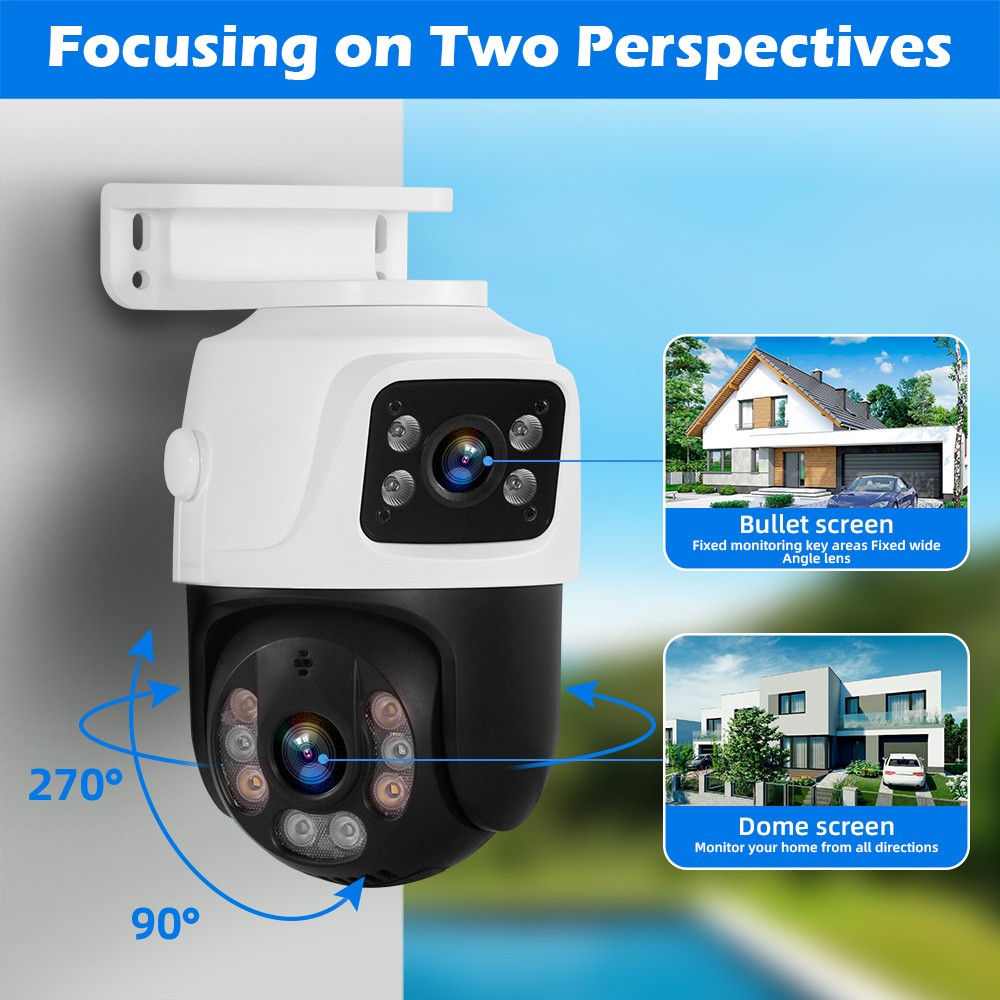 6MP 8 Channel PoE NVR Security Camera Kit Motion Alert Outdoor IP Surveillance