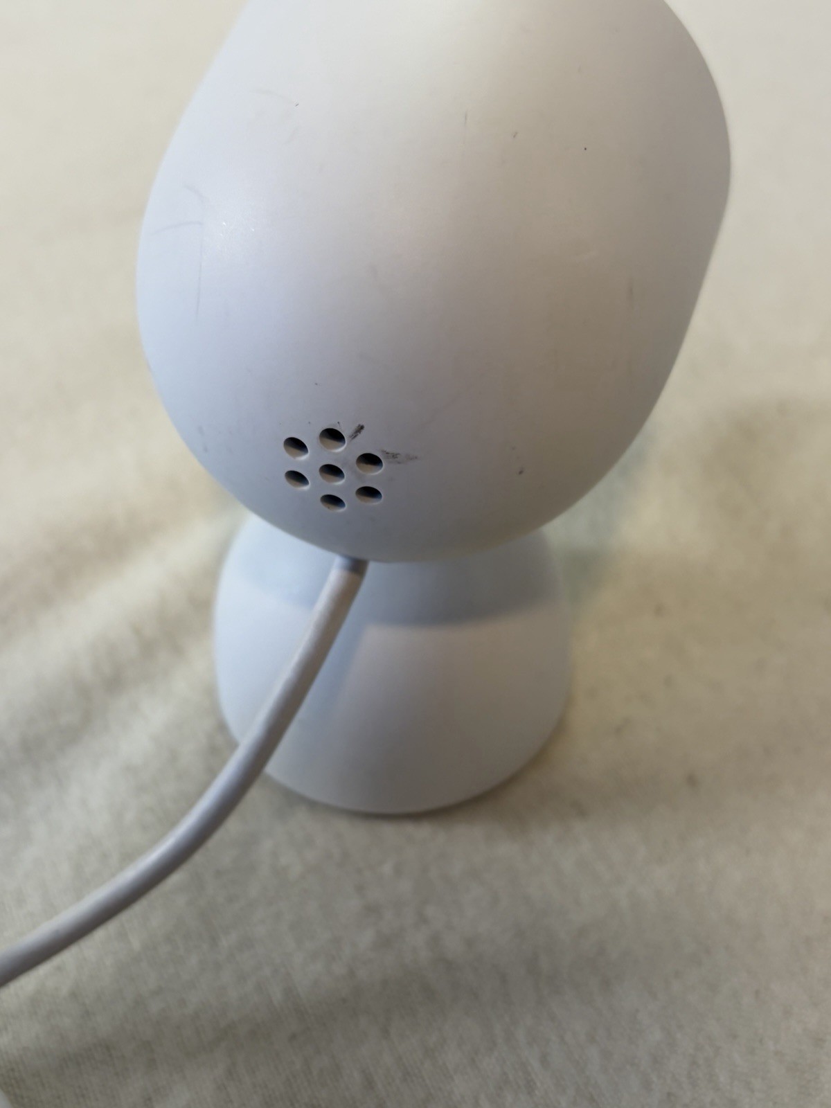 Google Nest Security Cam Indoor 1080p Wired 2nd Gen. GJQ9T (White Snow)