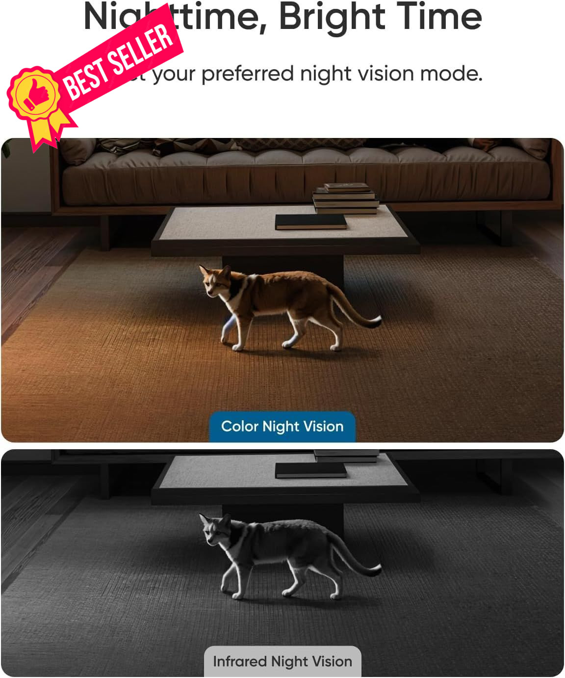 eufy Security 4K Indoor Camera E30-No Subscription,Work as Pet White