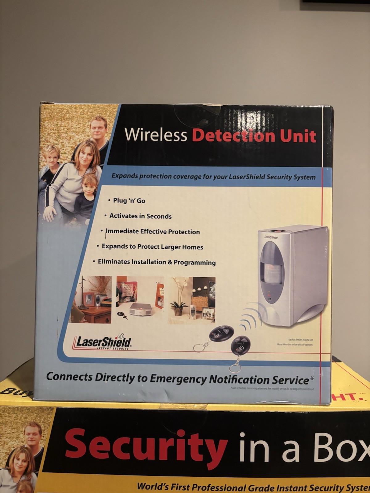 LaserShield Instant Security System + Wireless Detection Unit ~ Brand New ?