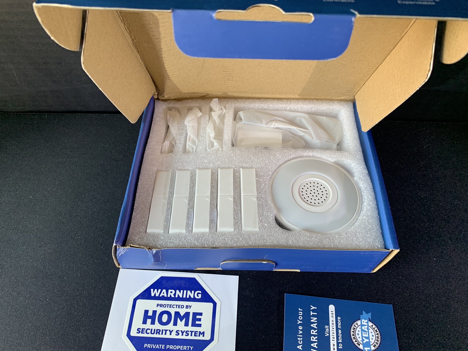 tolviviov – DP-W2 Smart Alarm Security System – 8-Piece Kit