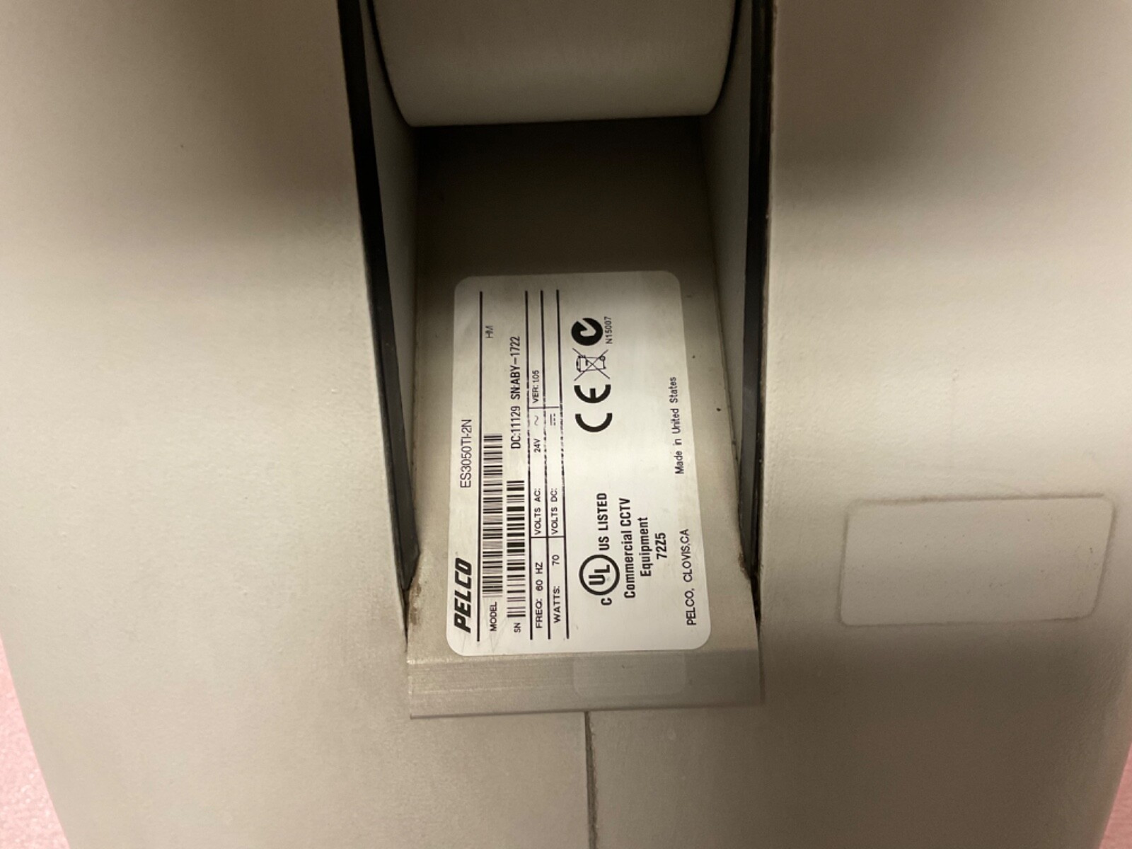 PELCO IOP-50TI ES3050TI-2N Network Security Camera outdoor 360 degrees