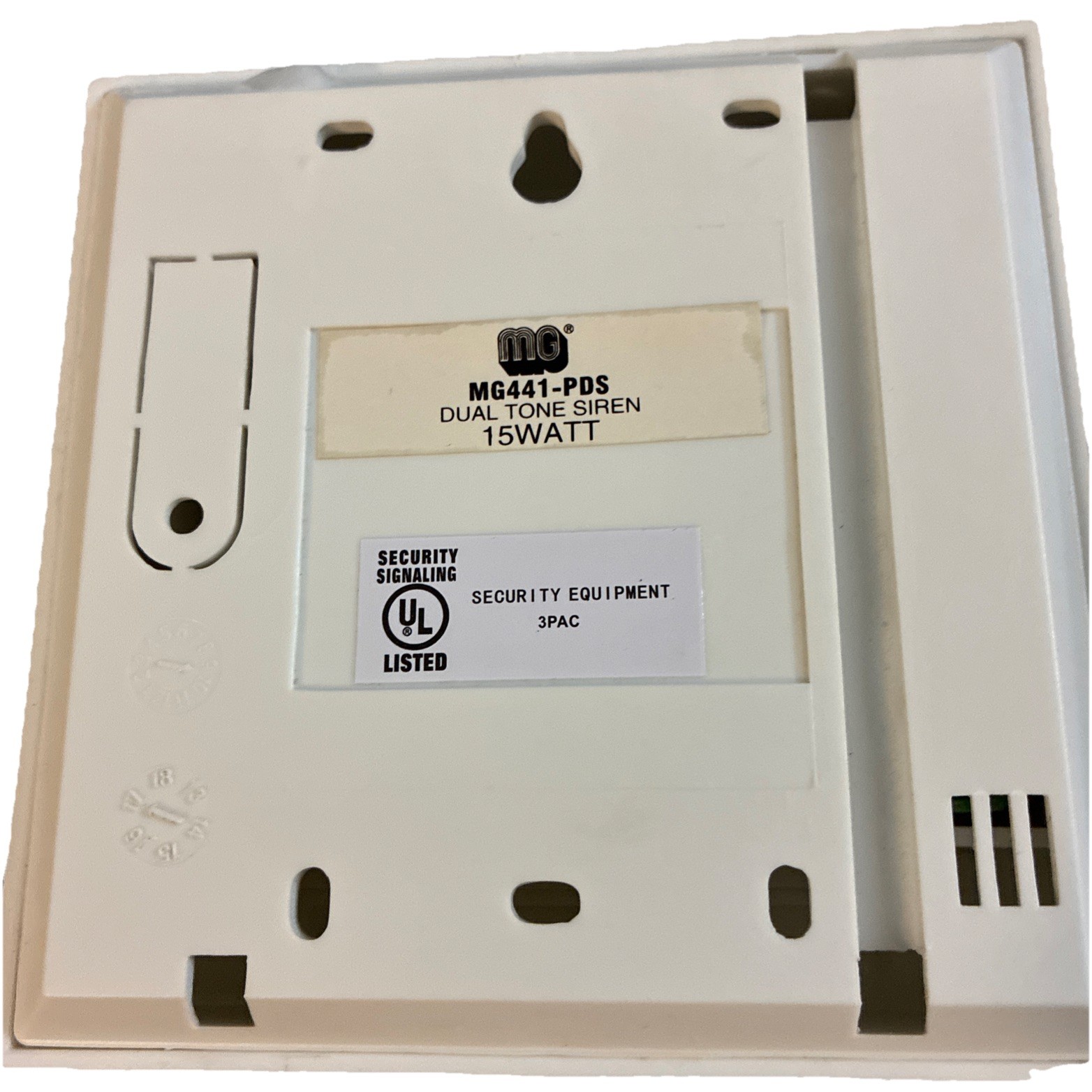 MG Electronics, Low Profile Dual Tone DMP Model 335