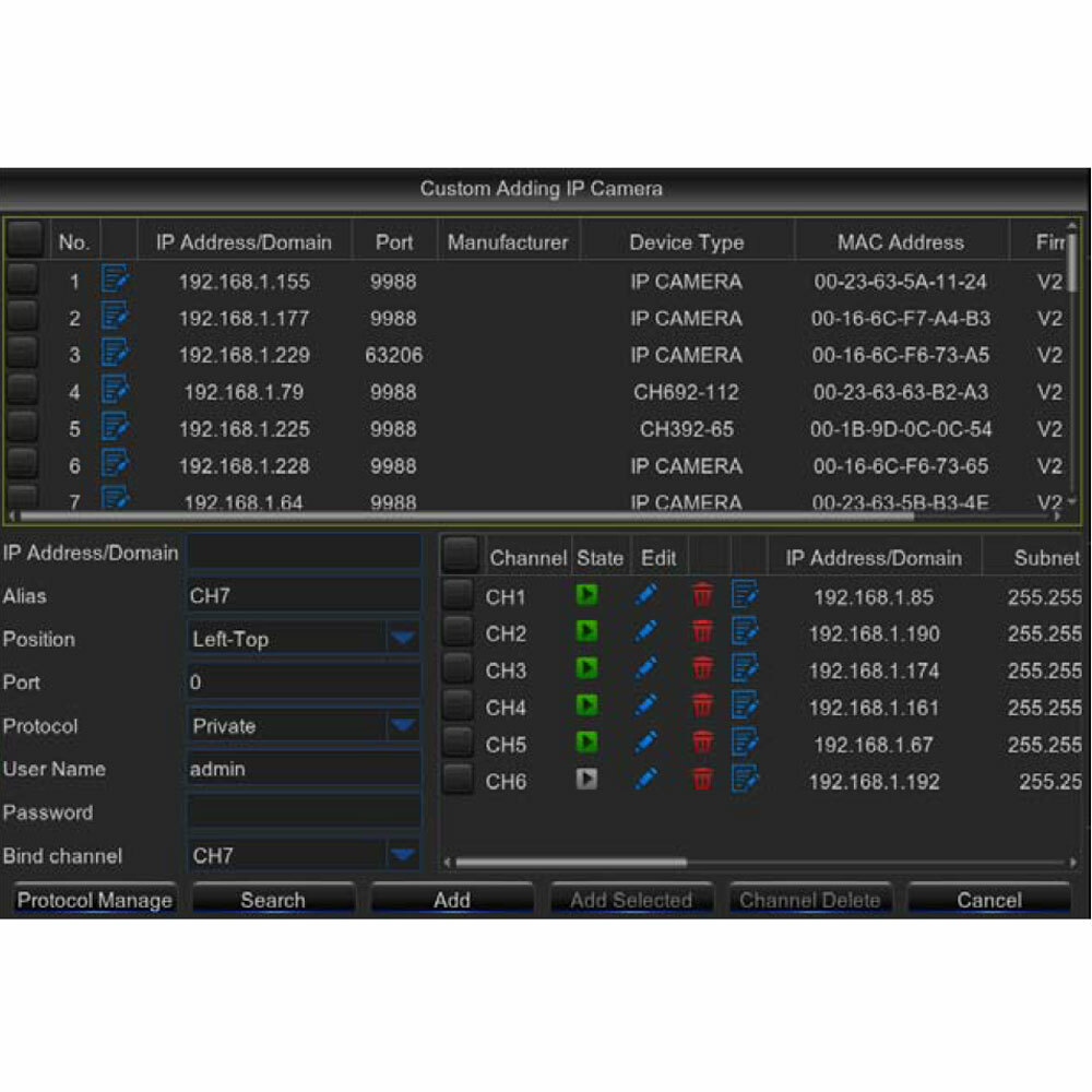 8MP 2160p @30fps 4K IP Optical Motorized Zoom PoE Security System – 10 Cameras