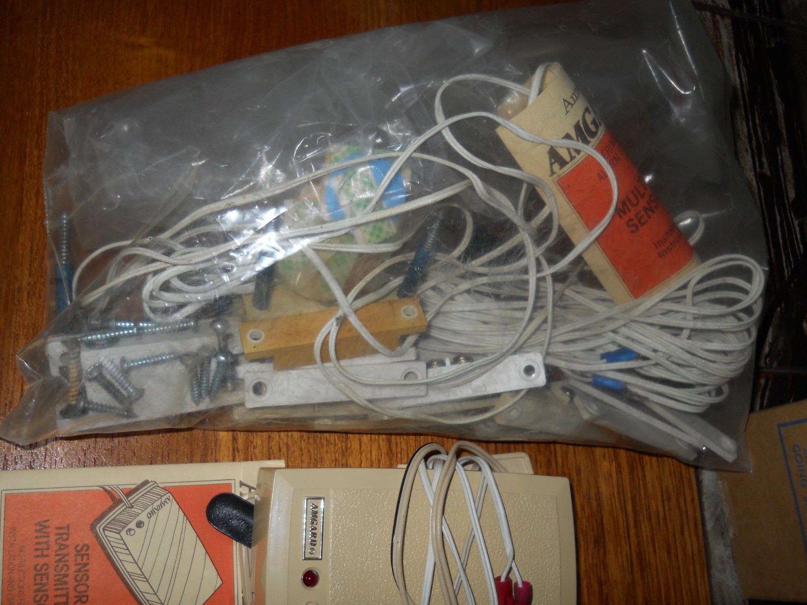 Vintage Amway Amgard Perimeter Alarm System Home Security Kit