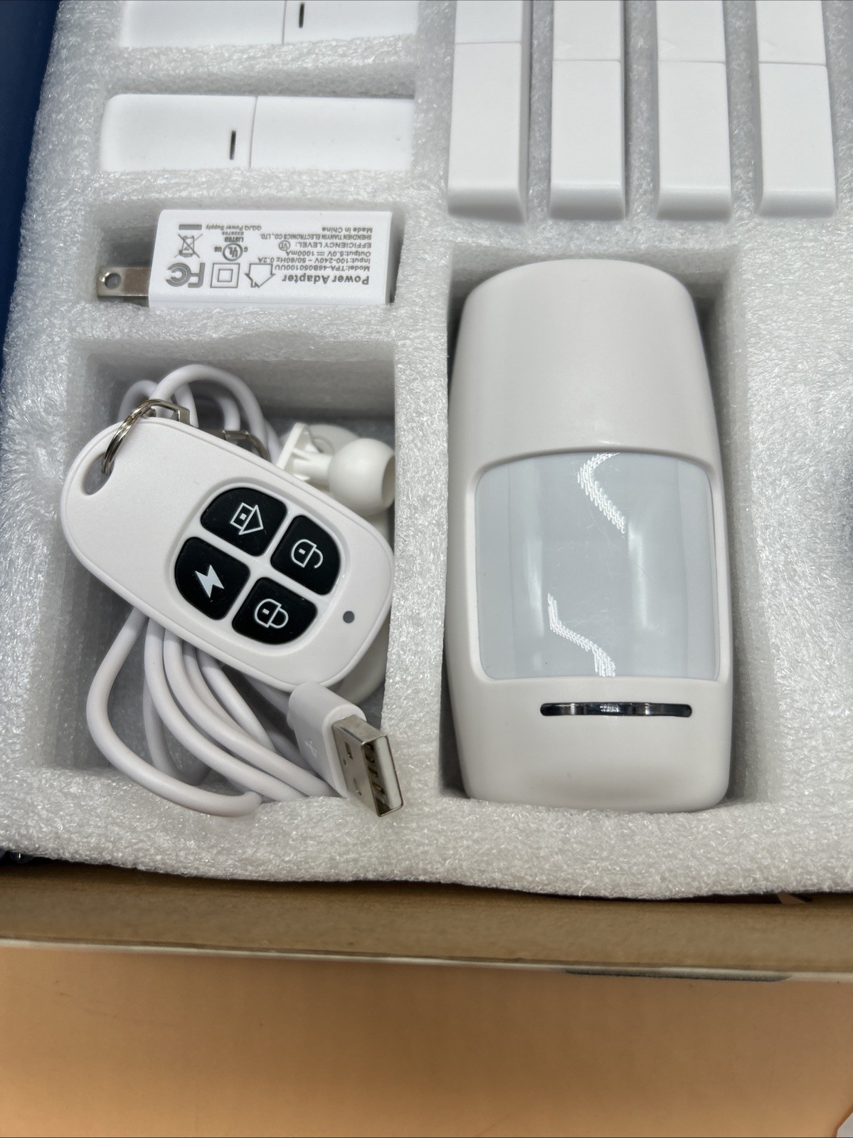 NEW! Tolviviov DP-W2 Wireless Alarm System 15-Piece Set Home Security Kit NIB