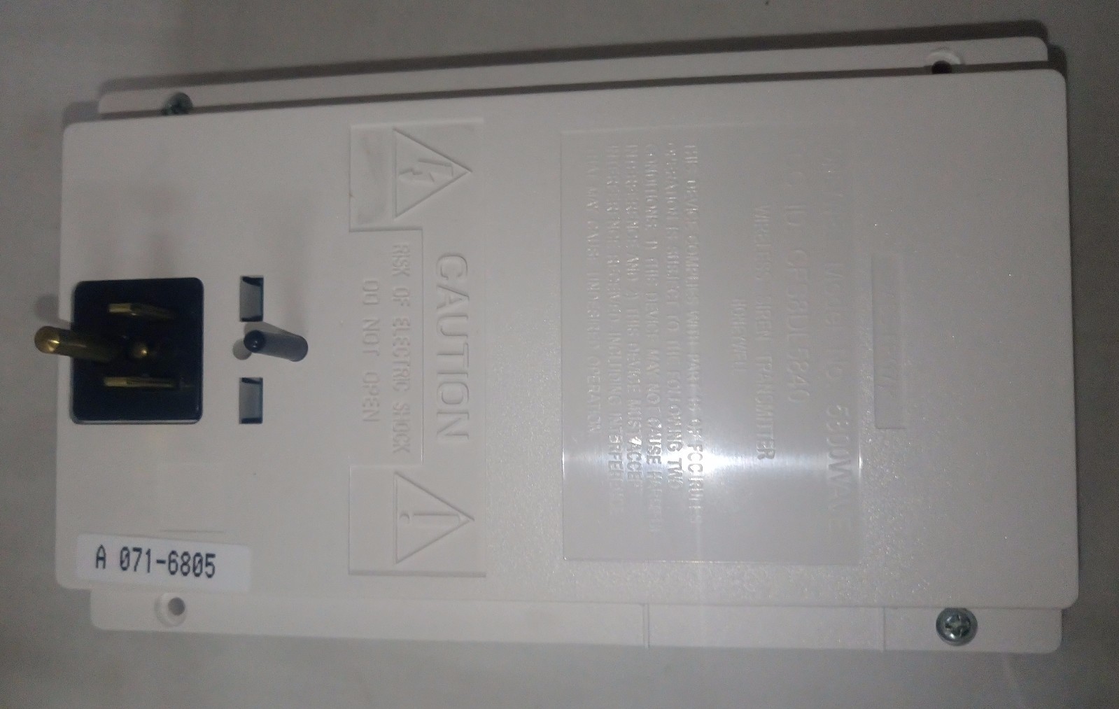 Honeywell 5800WAVE Wireless Indoor Siren