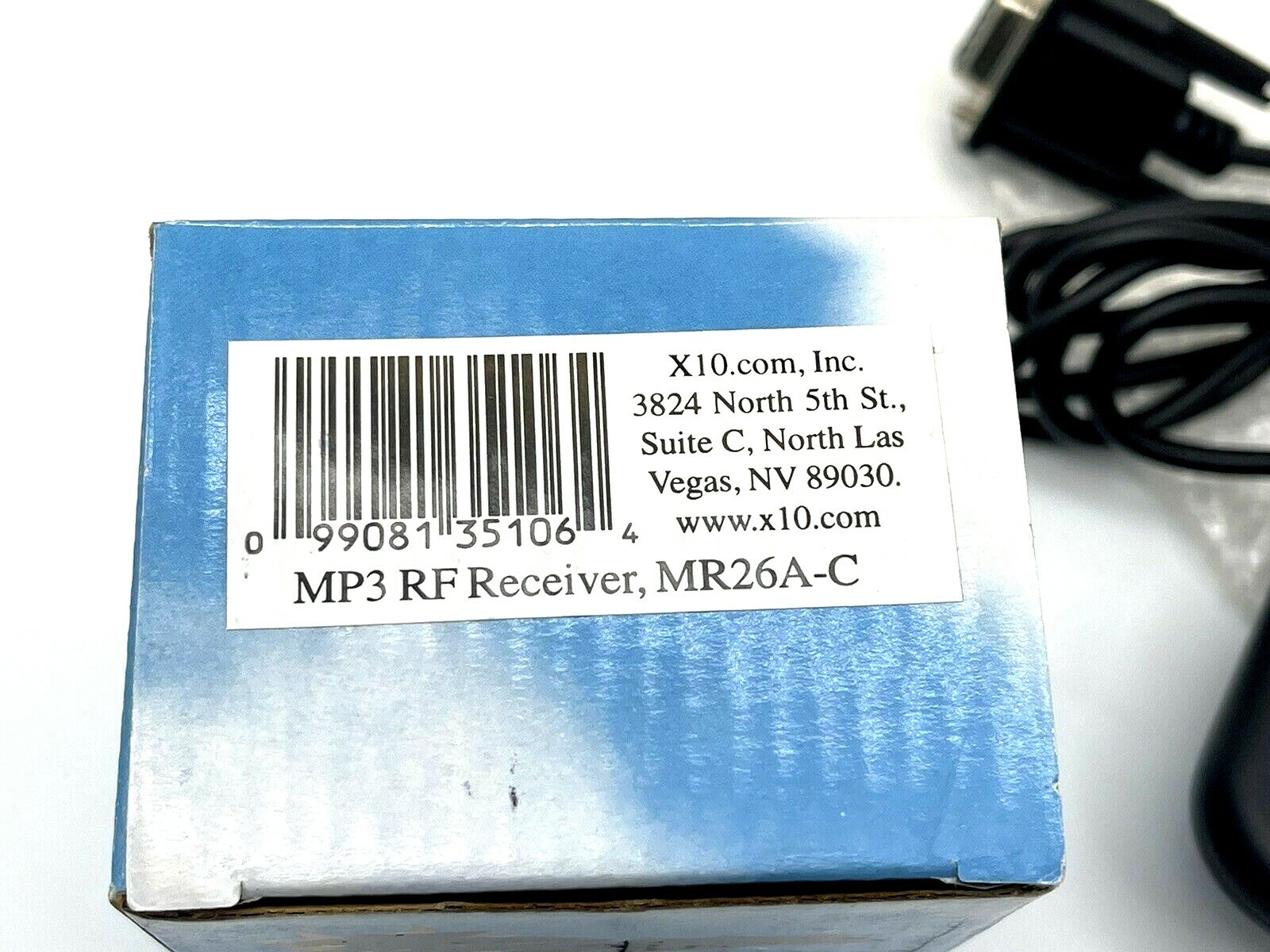 X10 MP3 RF Receiver, Model: MR26A-C New old stock NEW