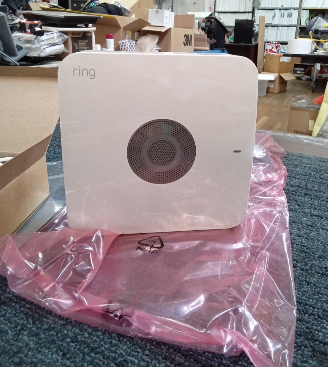 Ring Alarm Pro Base Station 24/7 Backup eero Wi-Fi 6 Router w/ Cord 5AT3T3 New