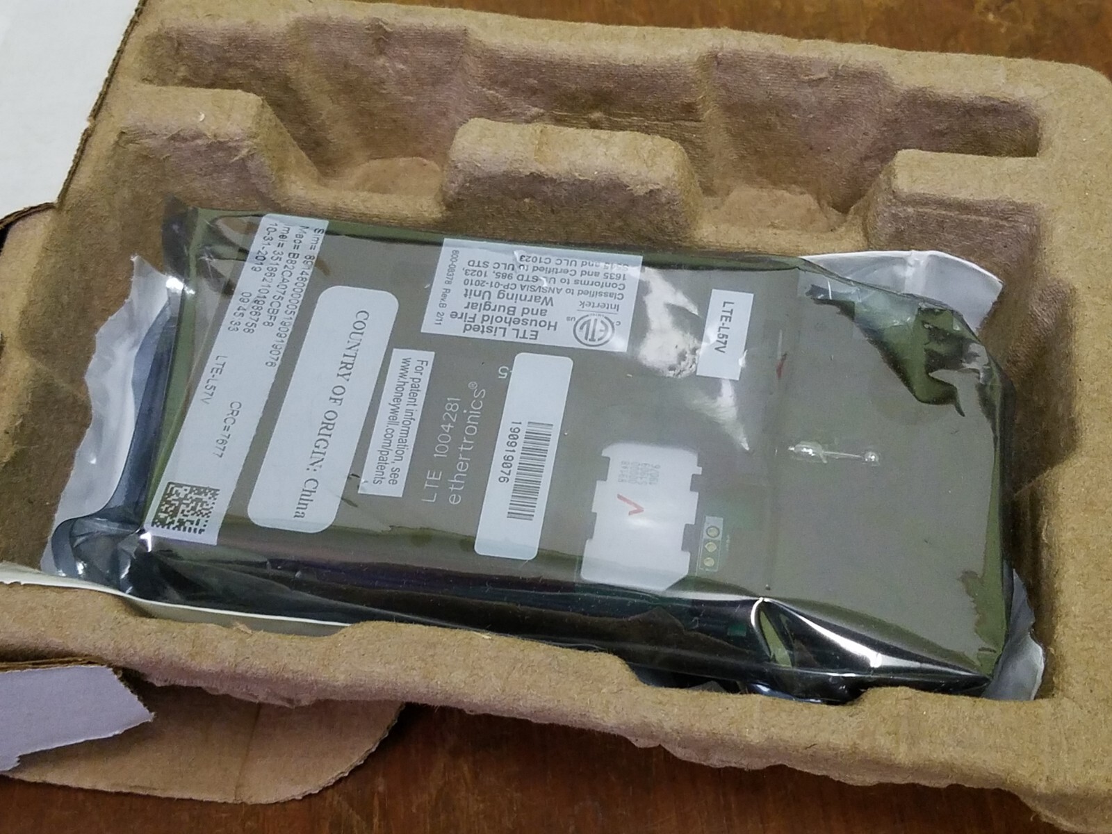 Honeywell LTE-L57V Verizon Communicator Lynx Touch