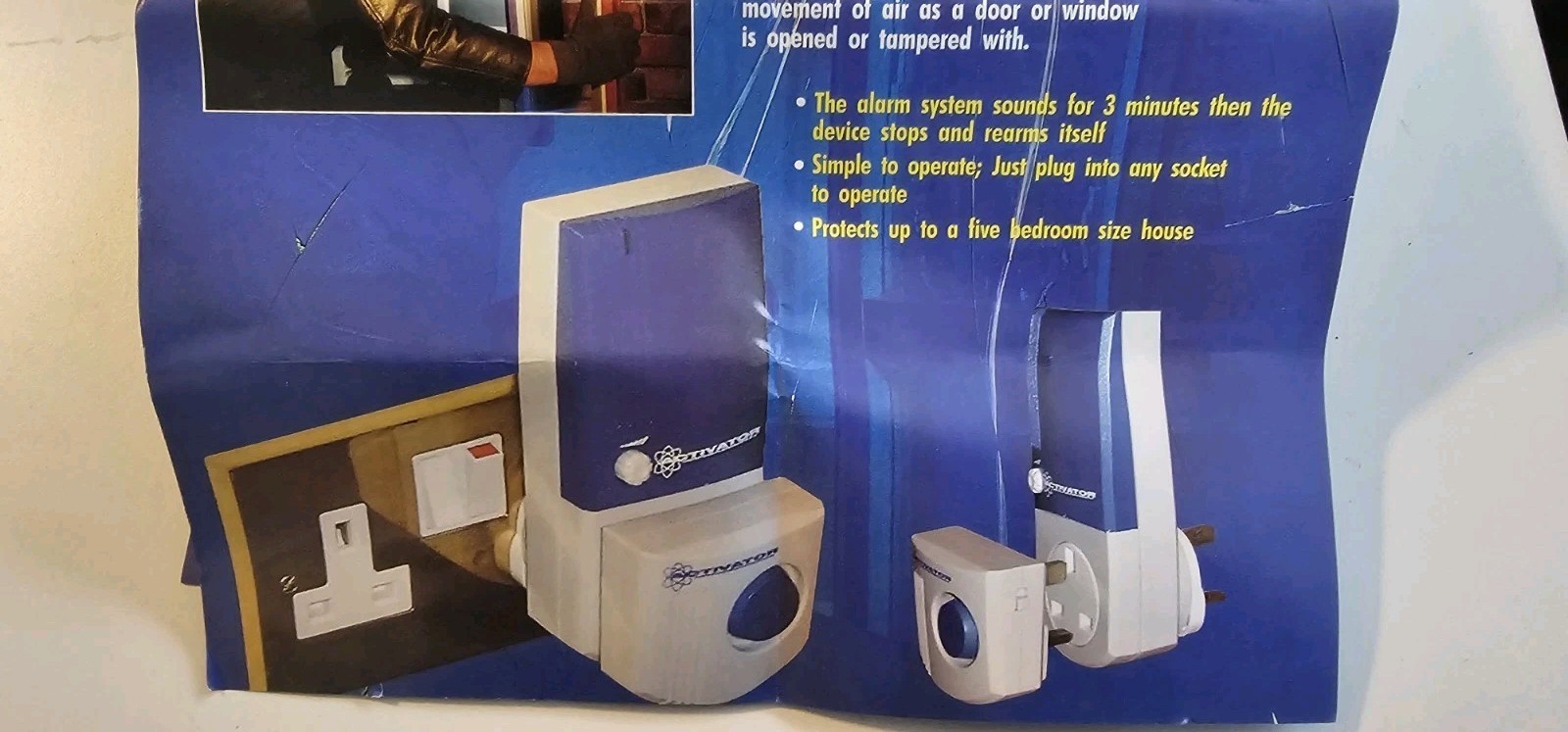 Portable Security Safeguard Activator RX-9 Rx-8 Infrasonic Home Security Alarm