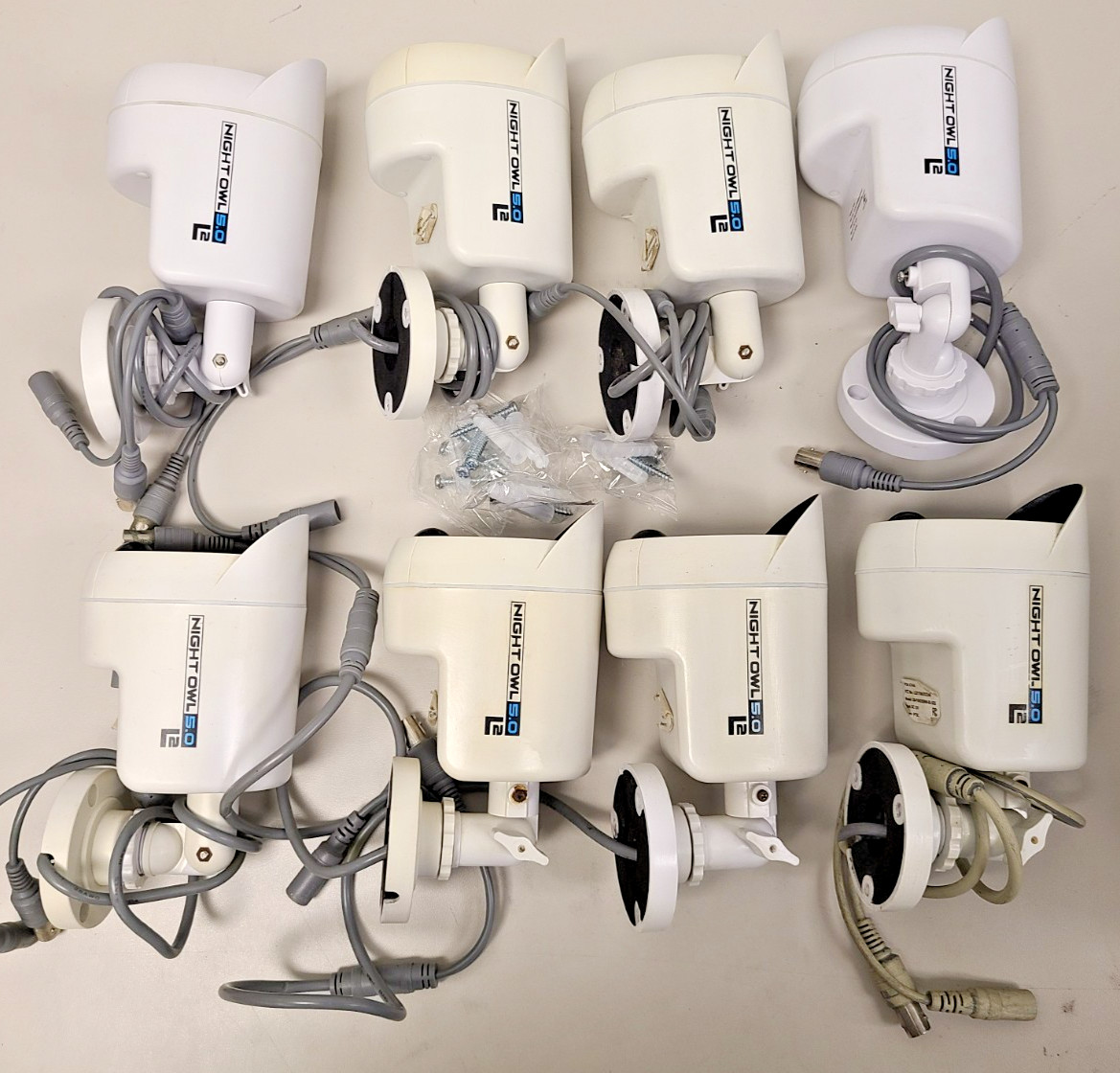 EXTREME HD Wired Security System 8-Ch 2TB HDD+(8) 5MP Security Cameras NIGHT OWL