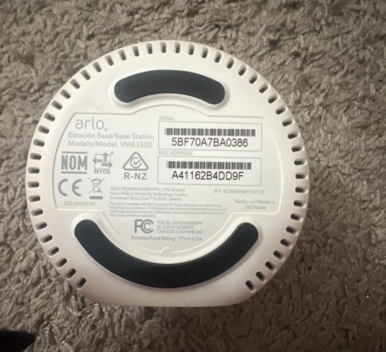 Arlo VMB3500 Smart Home Base Station