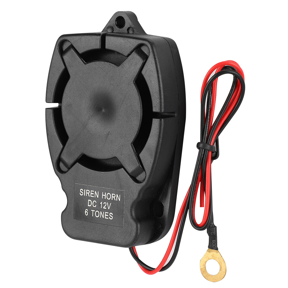 Car Alarm Speaker Horn With 6 Sound 110db DC12V Security System Accessories For