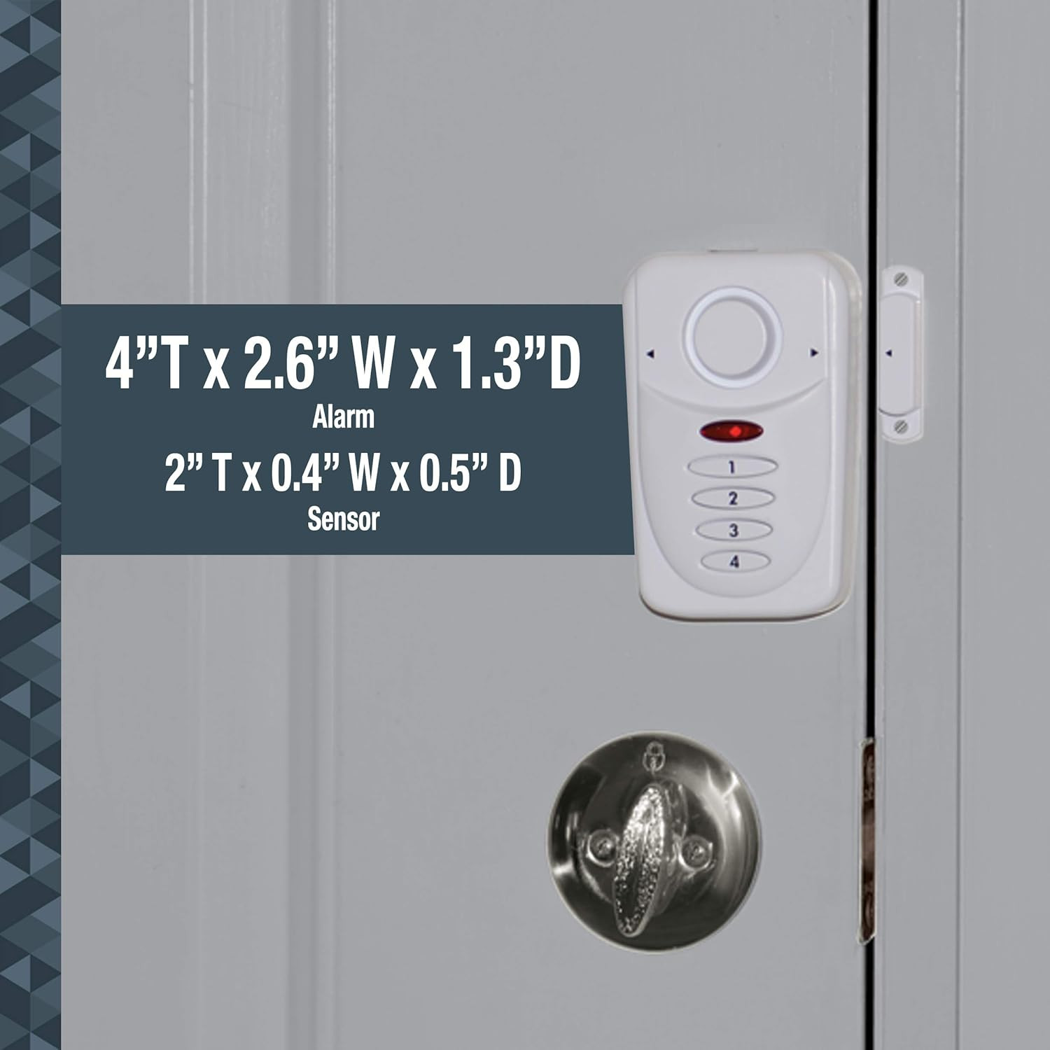 Wireless Elite Home and Commercial Door Security Alarm with LOUD 120 Db S