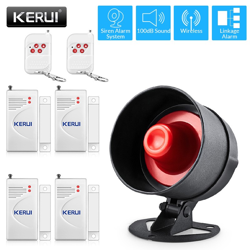 Wireless Magnetic Window/Door Sensor Detect For KERUI Home Security Alarm System