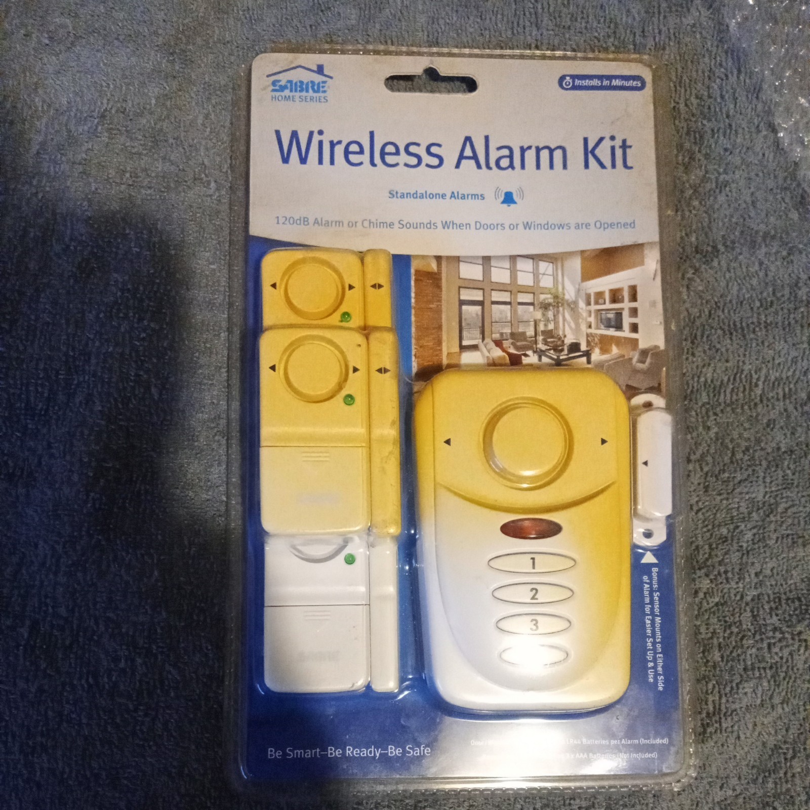 Sabre Wireless Door Window Stand-alone Alarm Kit HS-WAK