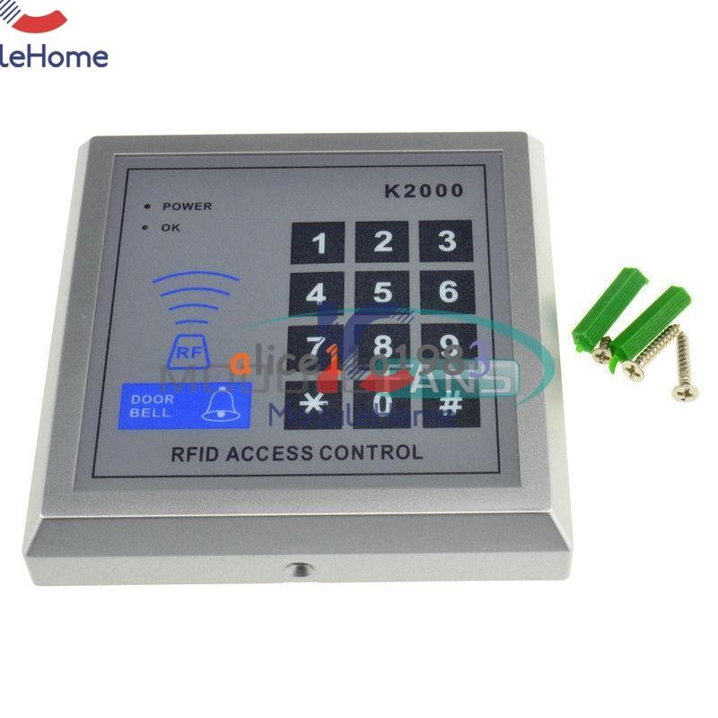 RFID Proximity Entry Door Lock Key Pad Access Control System Key Fobs 125KHZ