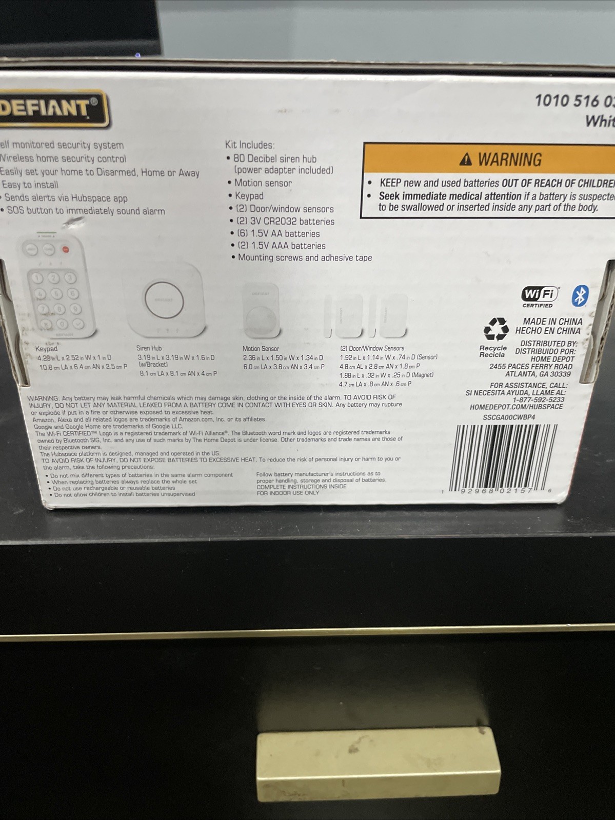Defiant Smart Home Alarm System Powered by Hubspace