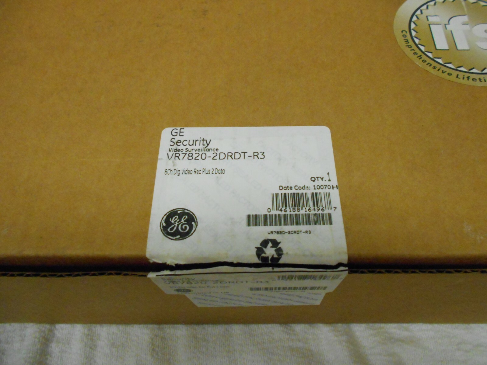 GE VR7820-2DRDT-R3 8 Chanel Digital Video Receiver Module New Surplus