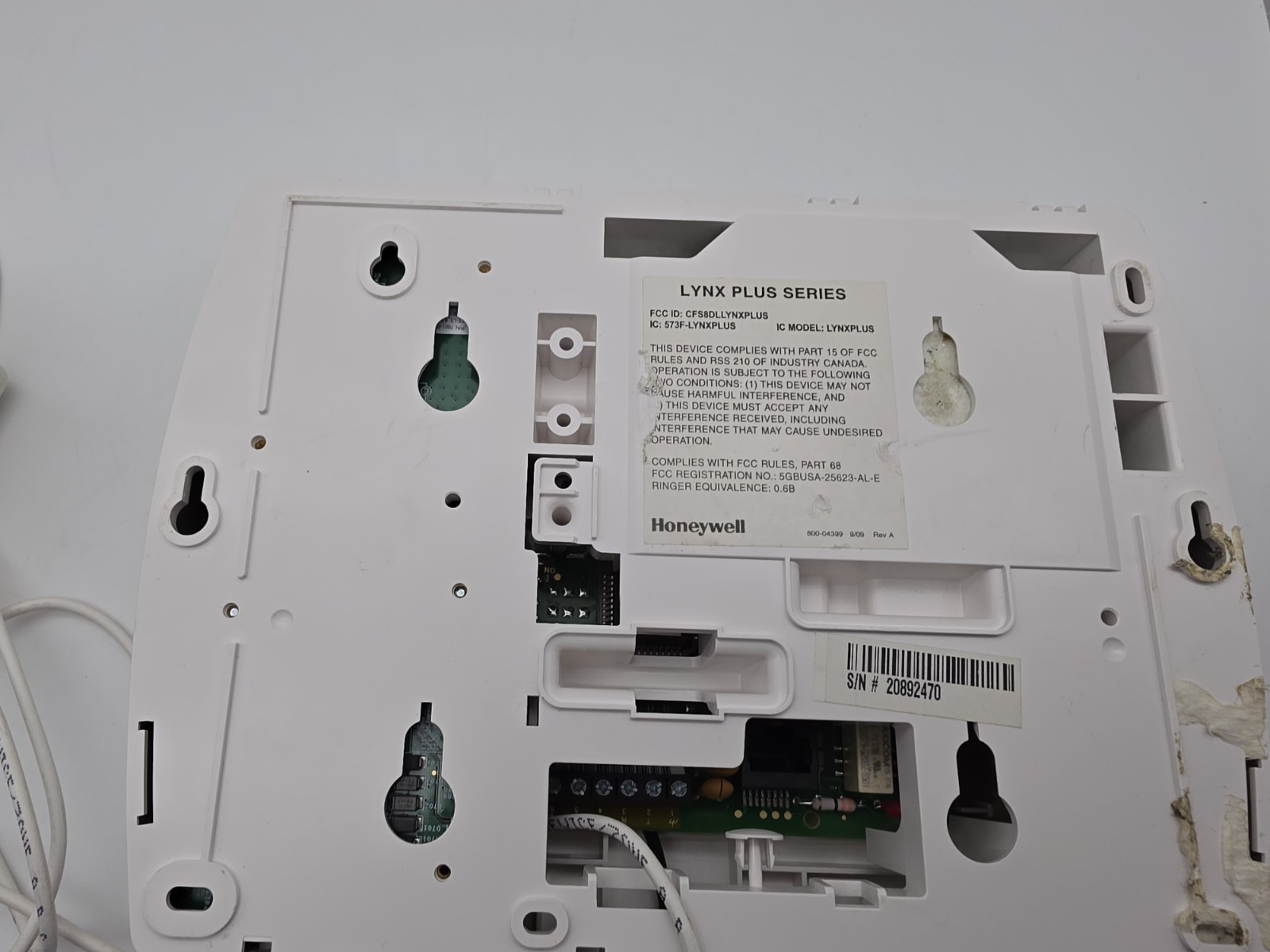 Honeywell L3000 LYNX Plus – Burglar Security Alarm Control Panel