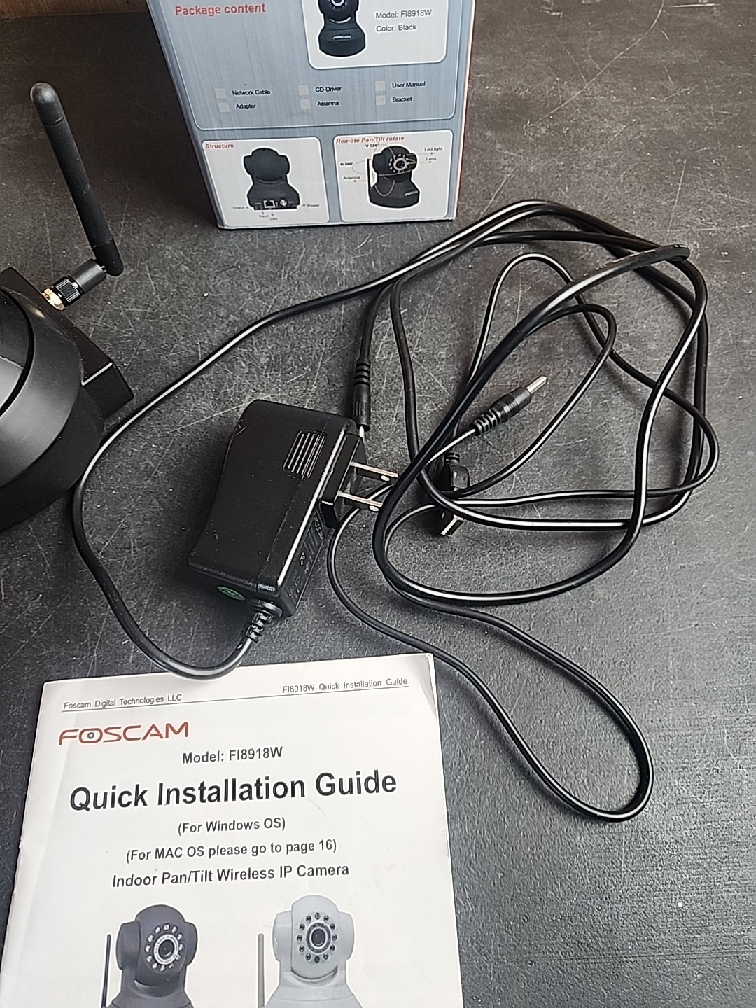 Foscam fi8918w ip wireless wired camera