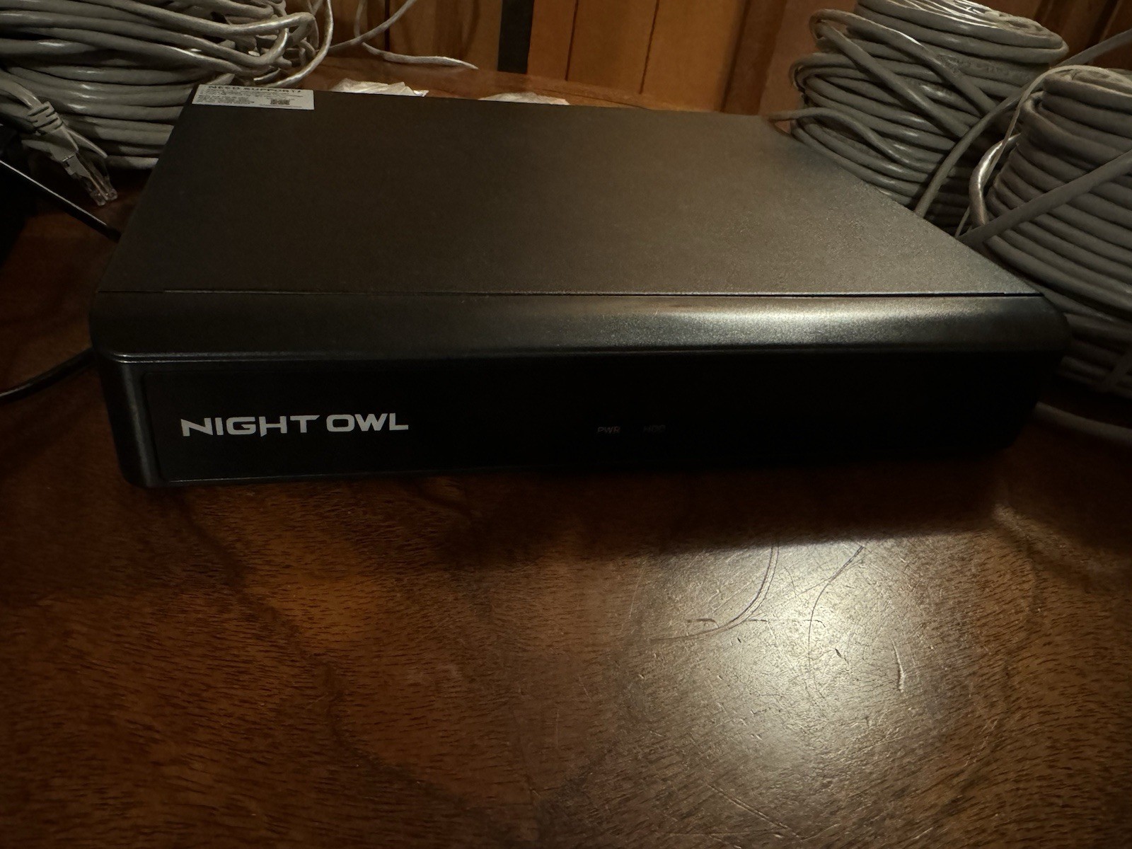4k Night Owl NVR -ic82-8-jun 2tb Six Cw-ic8-bu-1s Cameras Full Security System.