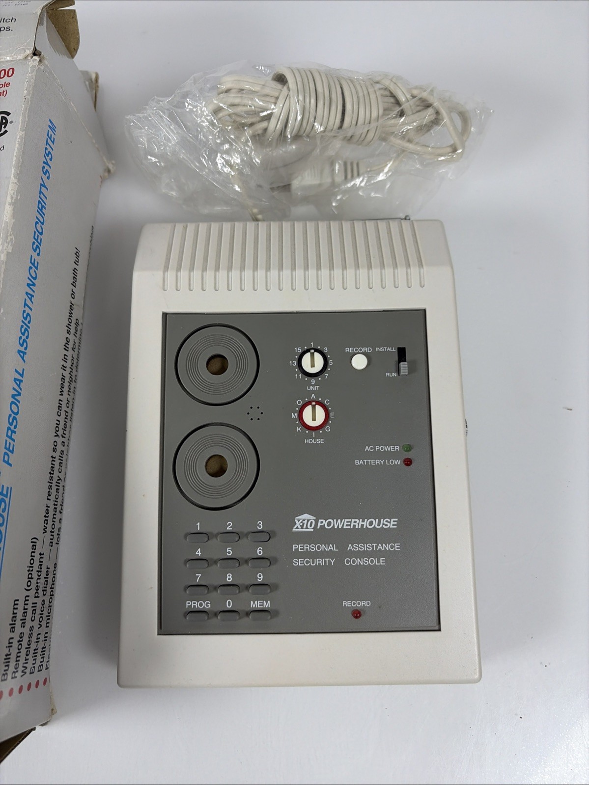 X-10 Powerhouse Model PA5800 Personal Assistance Home Security System