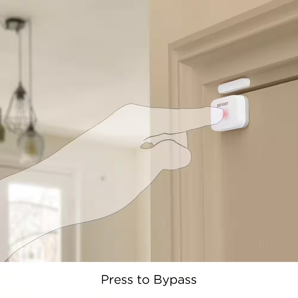 Smart Home Alarm Kit with Wifi and Bluetooth, Powered by Hubspace (5-Piece)