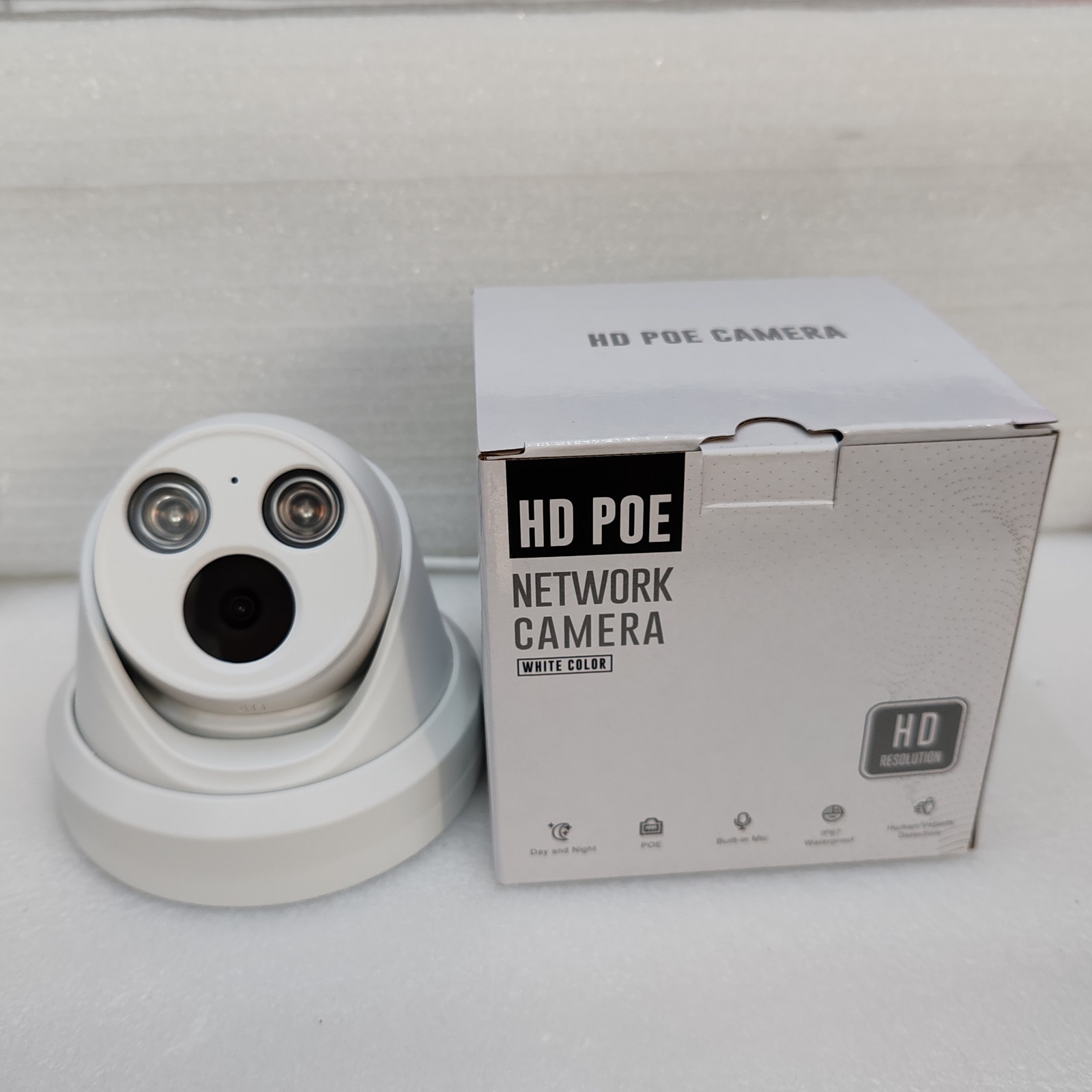 Vikylin 16ch CCTV System 4MP IP Camera Mic IR 30m Home Outdoor 4K 16POE NVR Lot