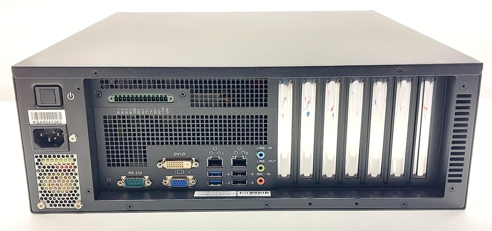 Verint E300-24R5 EdgeVR 300 w/ 4x 8TB HDD Support up to 64-IP Video Camera 16 Ch