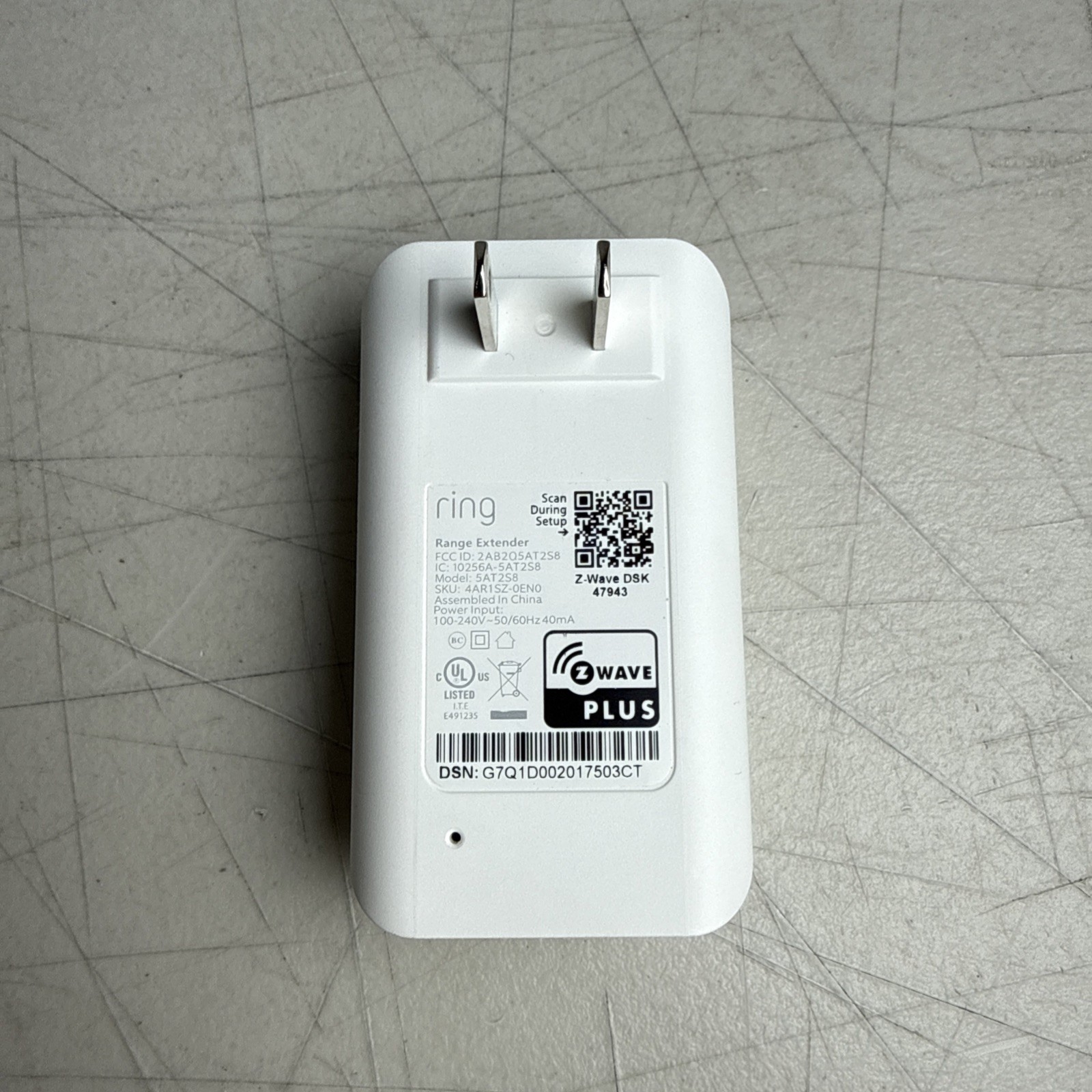 Ring Alarm Range Extender (2nd Gen) – White