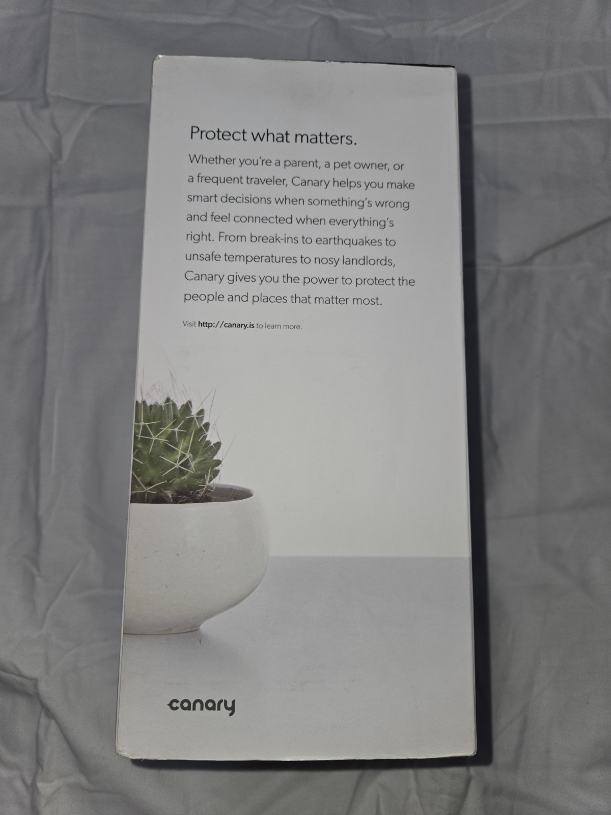 Canary Smart Home All-in-One Indoor Camera 1080P HD Night Vision Audio WiFi