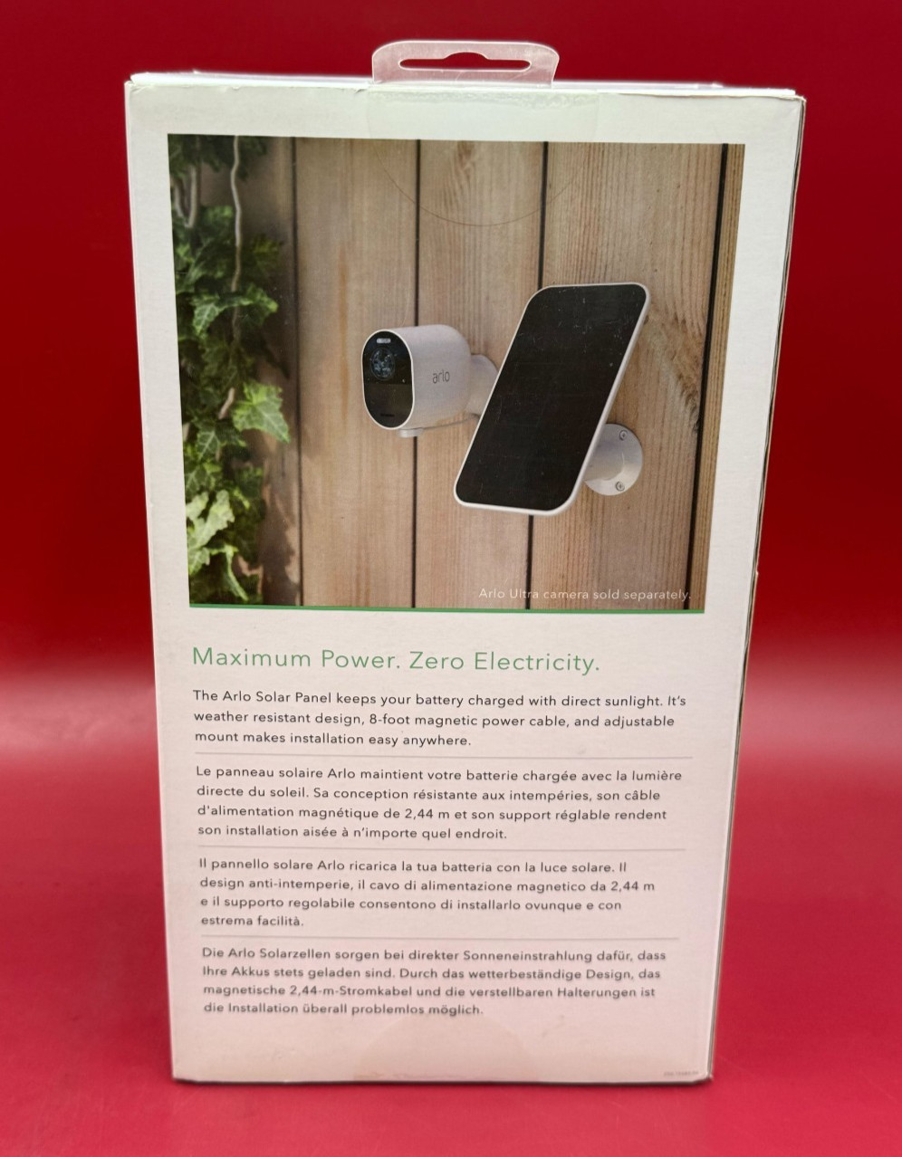 Arlo Solar Panel Charger Ultra Pro 3 VMA5600-10000S ✅❤️️✅❤️️ BRAND NEW!
