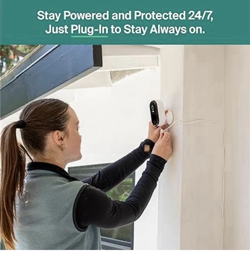 Arlo Essential Outdoor 2025 Add-On 2K Wireless Security Camera, Free shipping