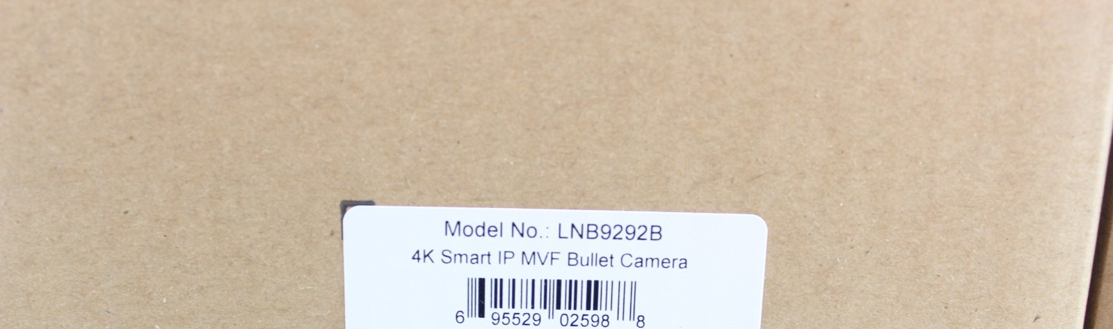 Lot of 4 Lorex LNB9292B 4K Bullet IP Cameras Motorized Varifocal Zoom 30 FPS