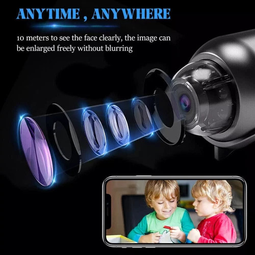 HD 1080P Mini Camera WiFi Camcorder Security Cam For Home