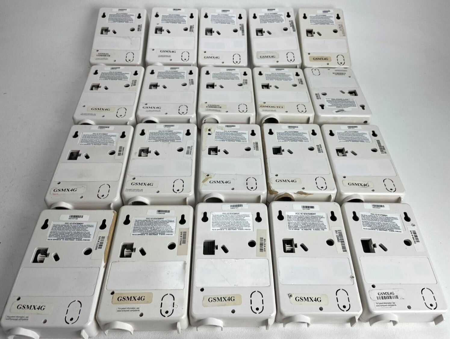 Lot of 20 Honeywell GSMX4G – AlarmNet Cellular Alarm